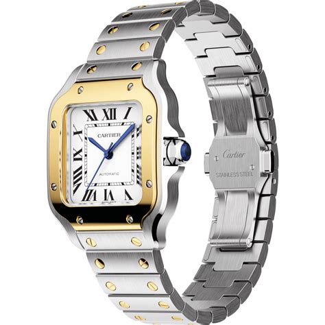 reloj cartier santos mujer|reloj cartier de mujer precio.